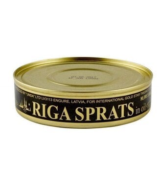 Riga Smoked Sprats in oil  - Can 160g
