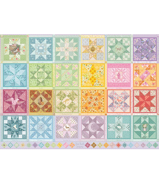 Star Quilt Seasons Puzzle 1000pc