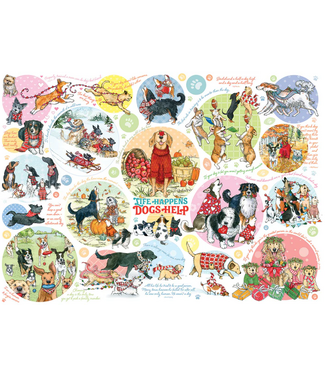 Dog Thoughts Puzzle 1000pc