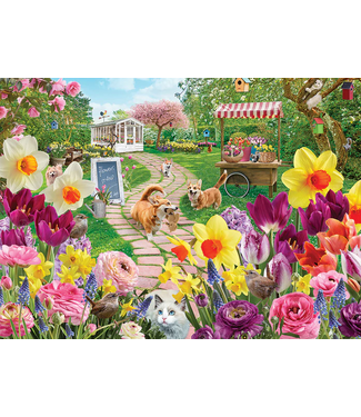 Springtime Frolic Puzzle 1000pc