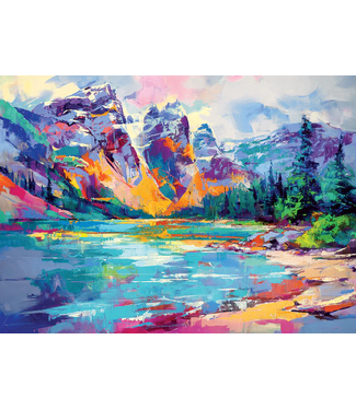 Mountain Lake Puzzle 1000pc