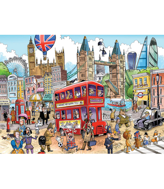 Doodletown: London Calling Puzzle 1000pc