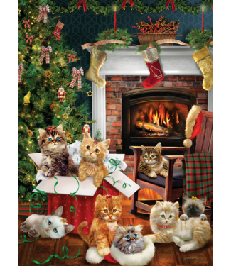 Christmas Kittens Puzzle 500pc