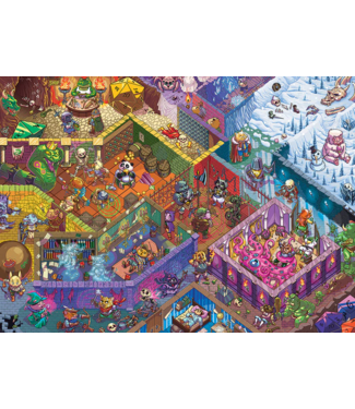 Dungeon Run Puzzle 500pc