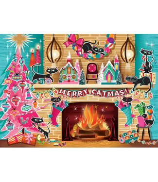 Merry Catmas Puzzle 500pc