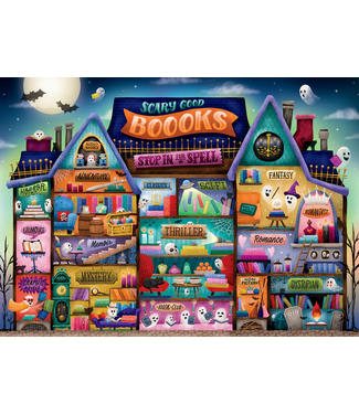 Scary Good Boooks Puzzle 500pc