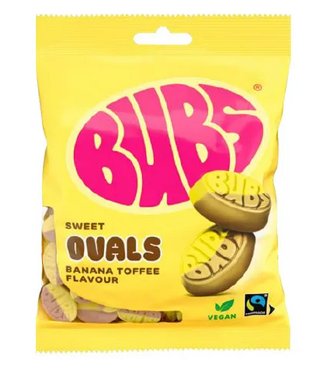 Bubs Banana Toffee Oval 90g