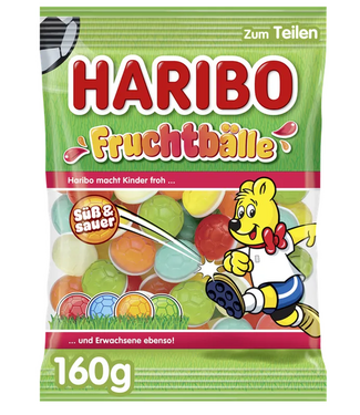 Haribo Fruit Soccer Balls