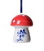 Mushroom - Delft Blue Christmas Ornament