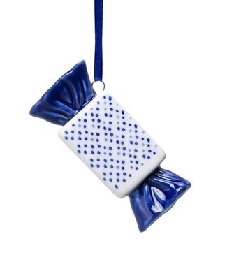 Toffee  - Delft Blue Christmas Ornament