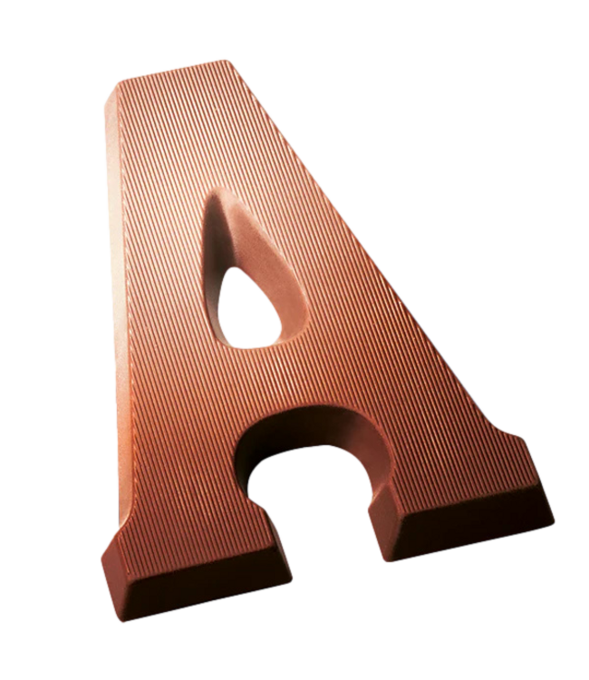 DeHeer Milk Chocolate Letter 65g A
