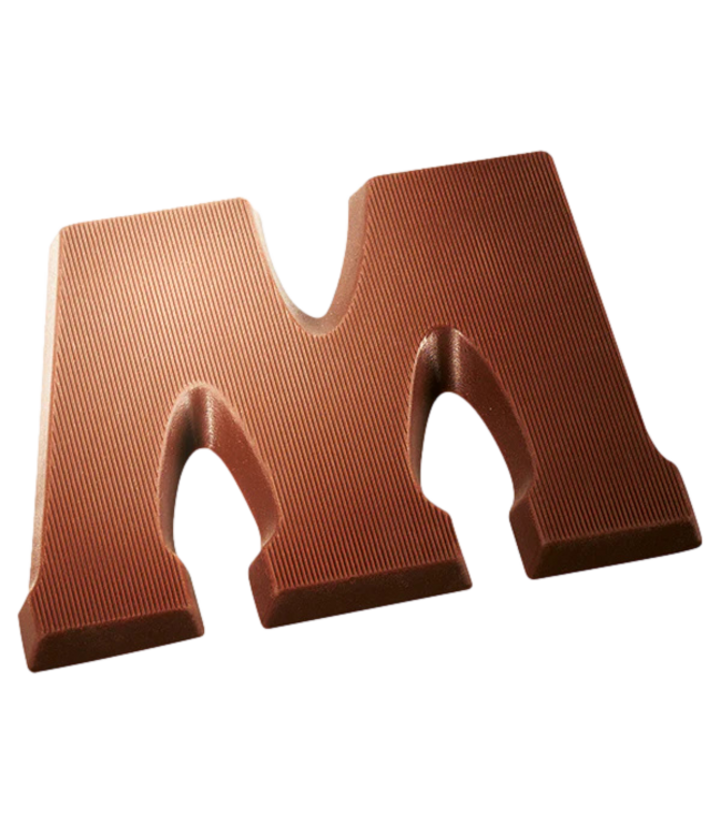 DeHeer Milk Chocolate Letter 65g M