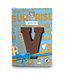 DeHeer Milk Chocolate Letter 65g V