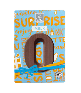 DeHeer Milk Chocolate Letter 65g O