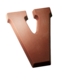 DeHeer Dark Chocolate Letter 65g V
