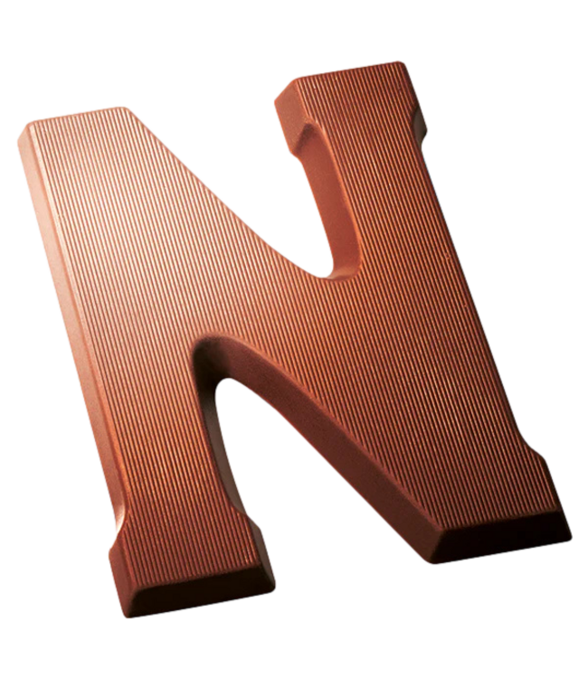 DeHeer Dark Chocolate Letter 65g N
