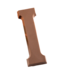 DeHeer Dark Chocolate Letter 65g I