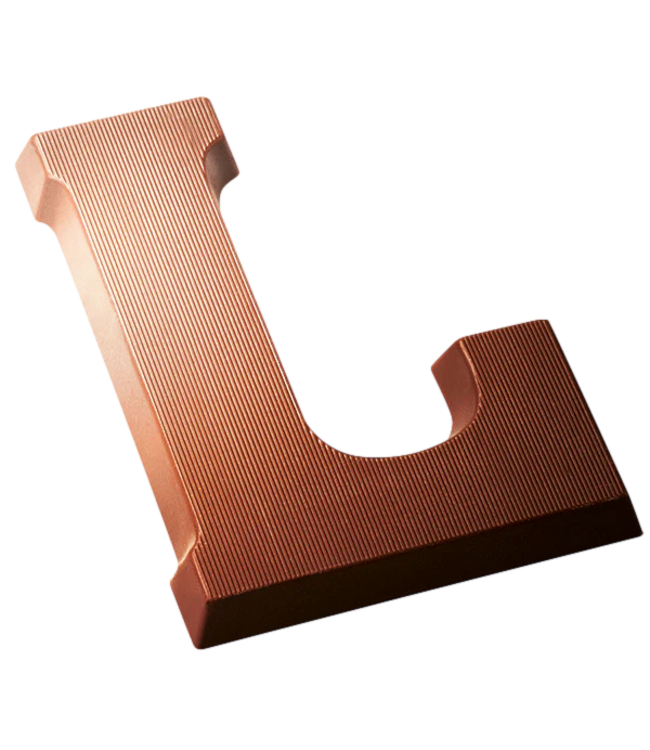 DeHeer Dark Chocolate Letter 65g L