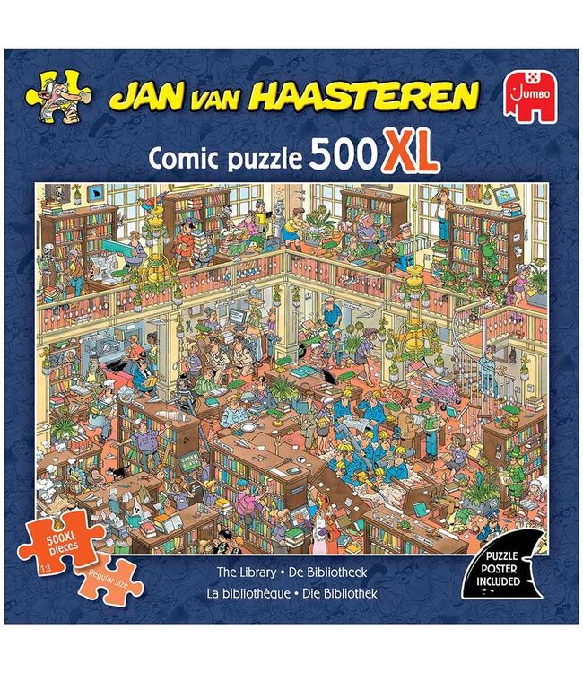 The Library Puzzle 500pc - XL
