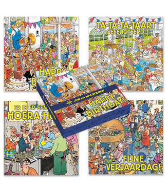 Happy Birthday Cards - Set of 10