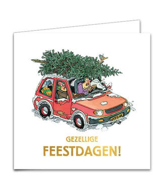 Gezellige Feestdagen Cards - Set of 10