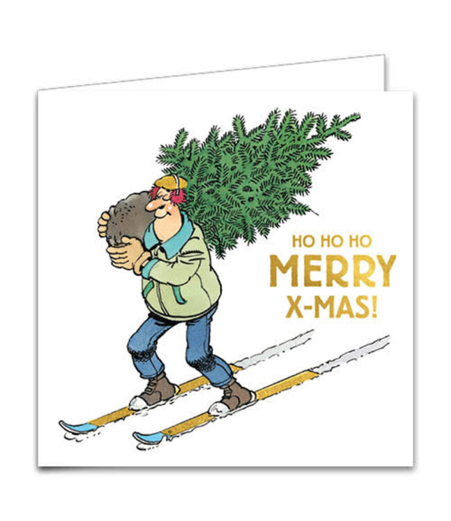 Ho Ho Ho Merry X-Mas! Cards - Set of 10