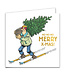 Ho Ho Ho Merry X-Mas! Cards - Set of 10