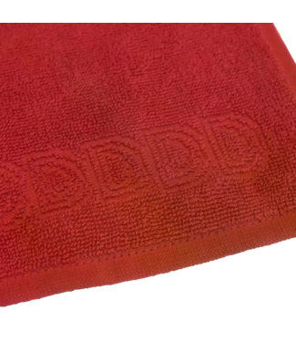 Hand Towel Logo Red DDDDD