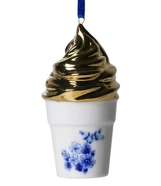 Ice Cream- Delft Blue Holland Christmas Ornament