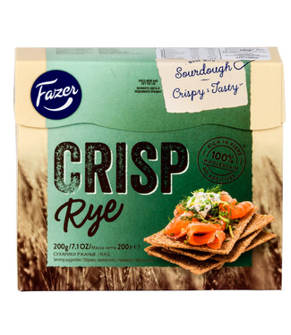 Fazer Dark Rye Sourdough Crispbread