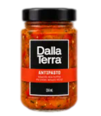 Dalla Terra Roasted Red Pepper Antipasto 314ml