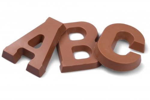 CHOCOLATE LETTERS