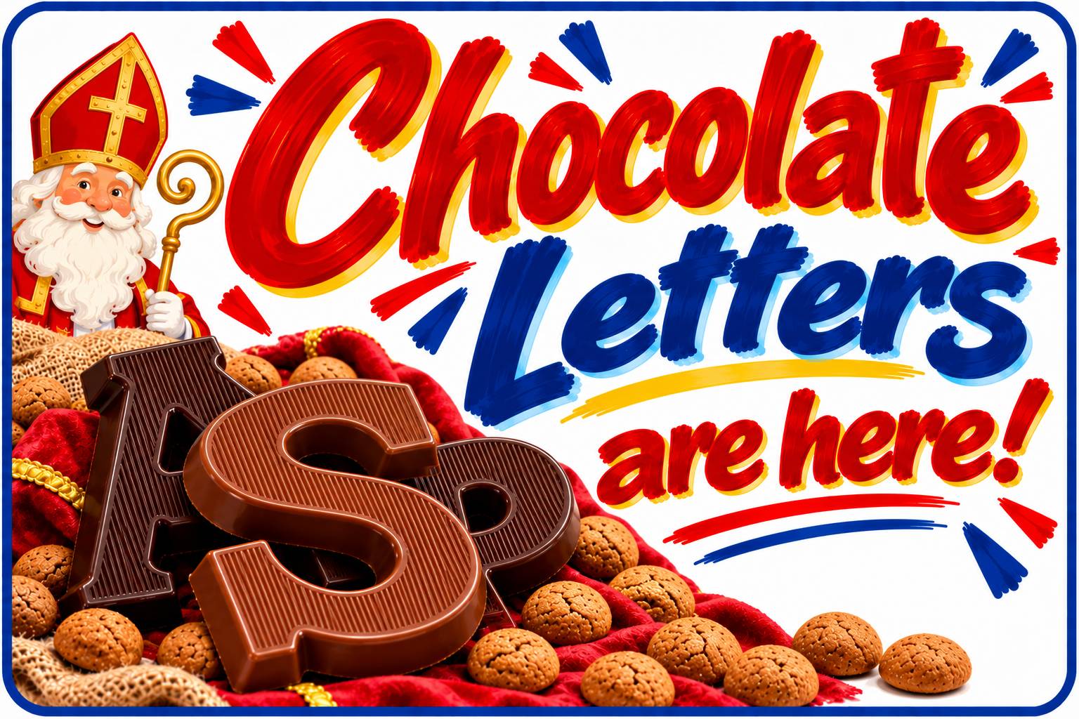 CHOCOLATE LETTERS ARE HERE!