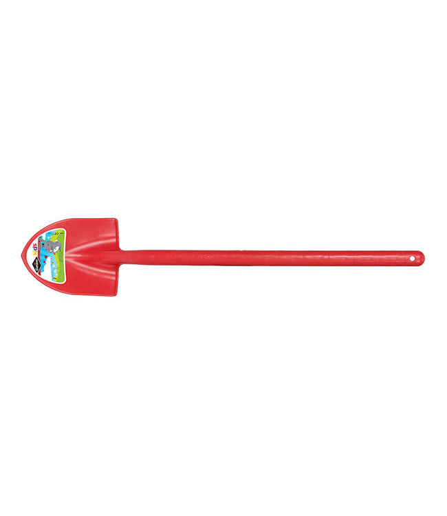 Garant Kids Poly Round Point Shovel, Long Handle, Red