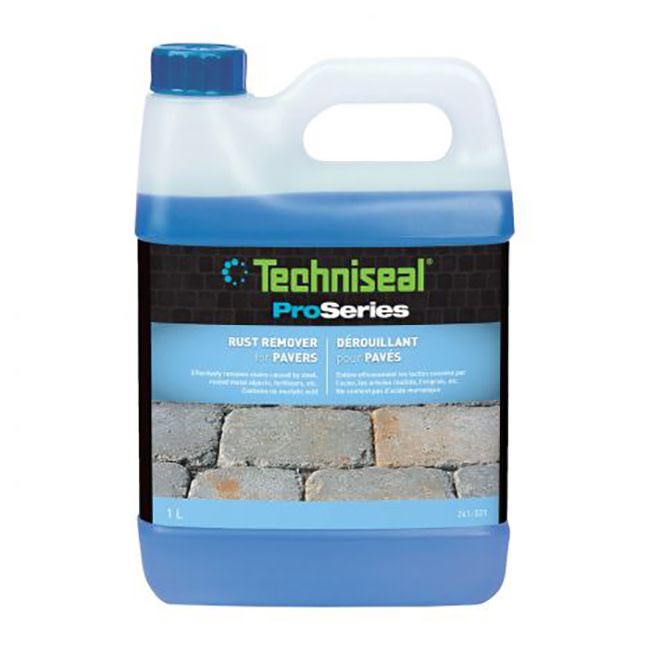 Techniseal Rust Remover for Pavers Livingstone Outdoor