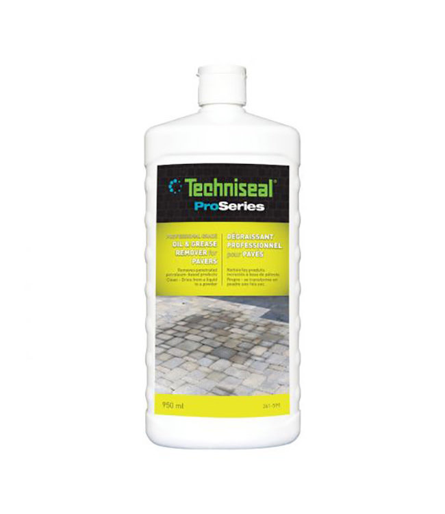 Techniseal Professional-Grade Oil & Grease Remover for Pavers