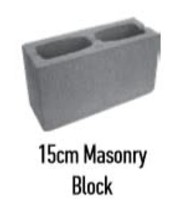 Belgard NW Standard Masonry Block Grey 15cm