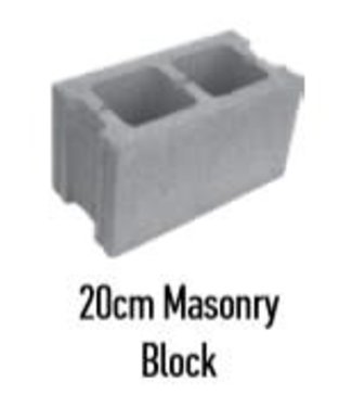 Belgard Belgard 20cm Masonry Block - Grey