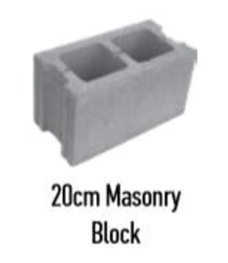 Belgard Belgard NW Standard Masonry Block Grey 20cm