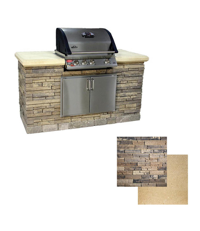 Belgard Bordeaux Grill Island