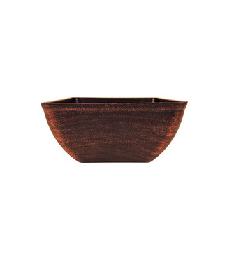 Livingstone Jane Square Planter 8" - Black Copper