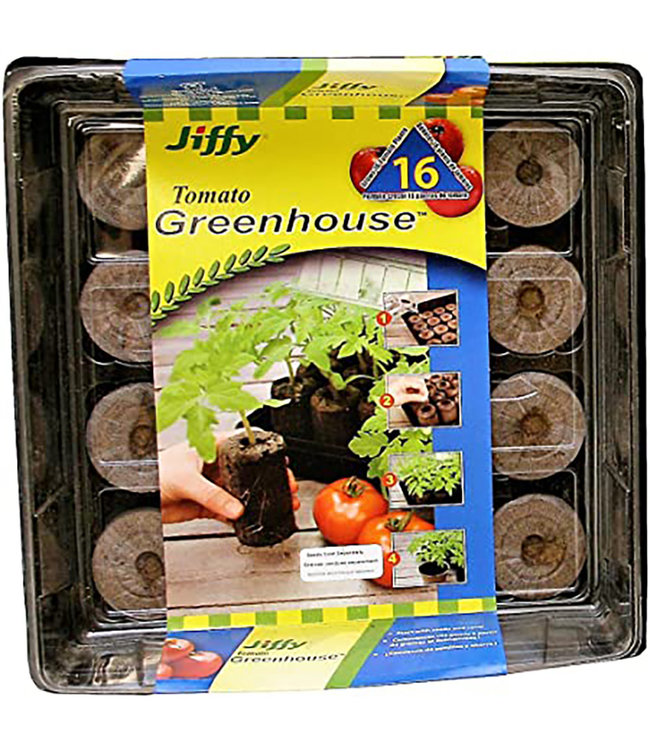 Jiffy Tomato Greenhouse 16 - Single