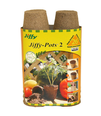 Jiffy Jiffy Pots 2" Round, Bonus 26 pack - Single