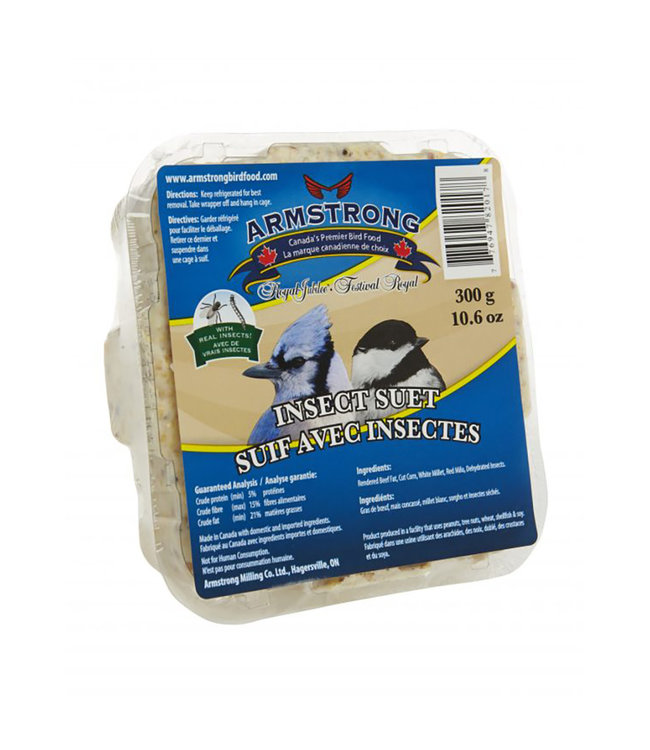 Armstrong Royal Jubilee Suet - Insect Suet - 300 g Single