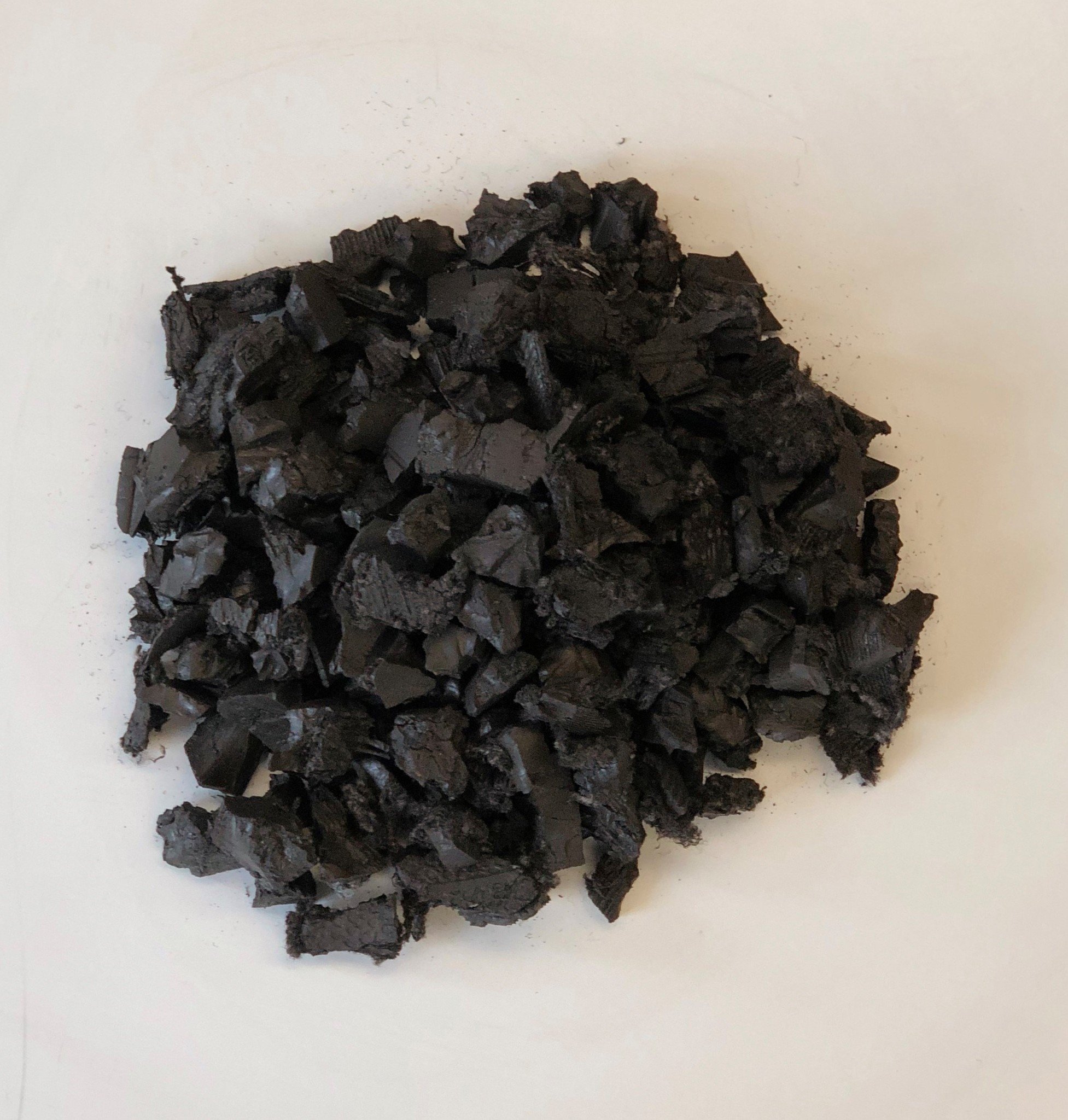 Black Rubber Mulch 20lb Bag 