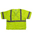 Tough Duck Safety Vest with Sleeves - Fluorescent Green