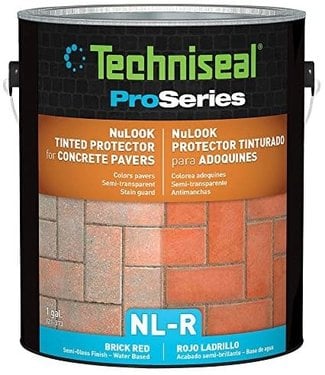 Techniseal Techniseal NuLook Tinted Paver Protector Brick Red, (NL-R) Semi-Gloss Finish ,  Water -Based