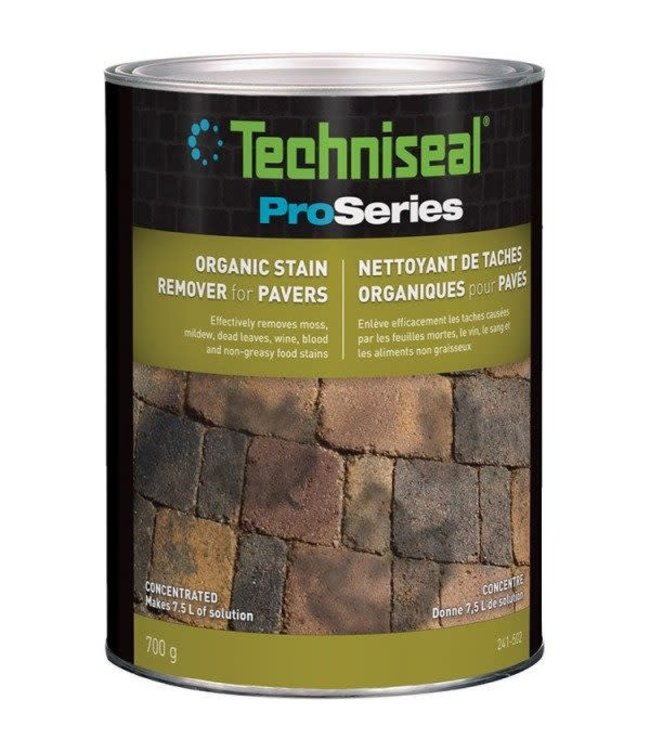 Techniseal Organic Stain Remover for Pavers and Slabs