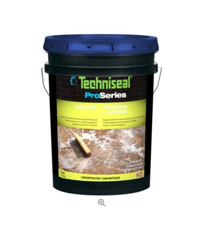Techniseal HD Paver Preparator, Efflorescence Cleaner