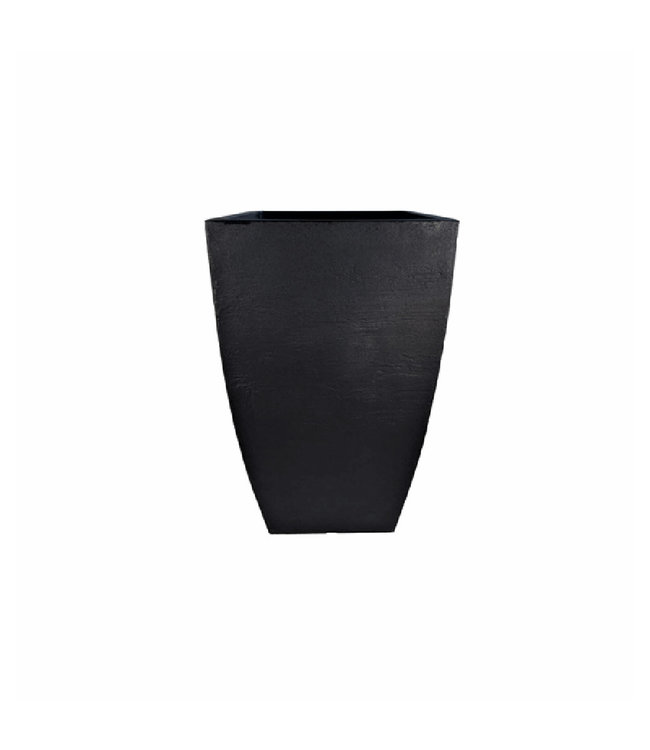 Modern Square Planter - Black
